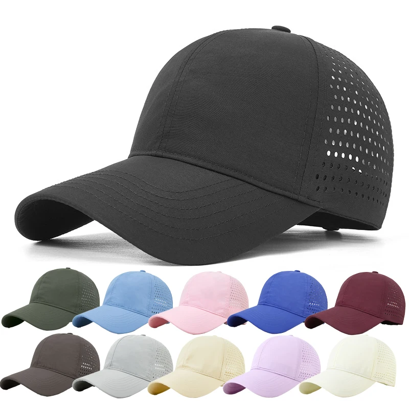 Breathable Waterproof Sun Golf Dad Cap Mesh