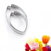 2pcs Tulip blossom sugarcraft cutter stainless steel DIY cake modeling tools