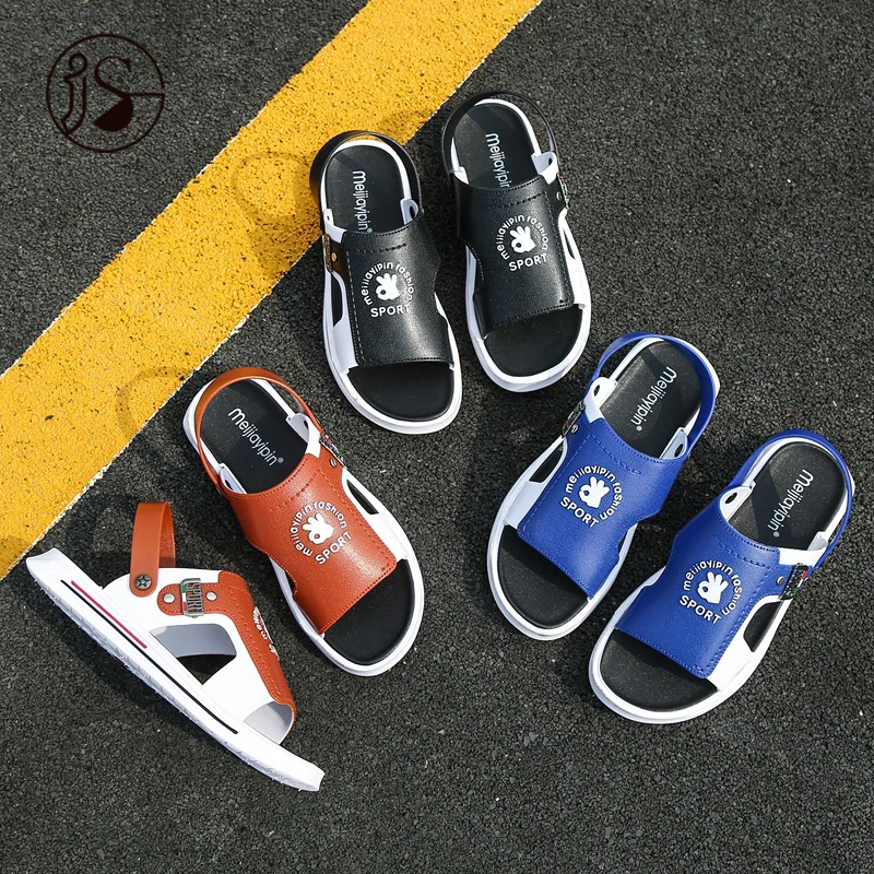 

2021 Sandal Men's Thick Soles non slip one line men's sandals Driving cool slippers men's beach shoes