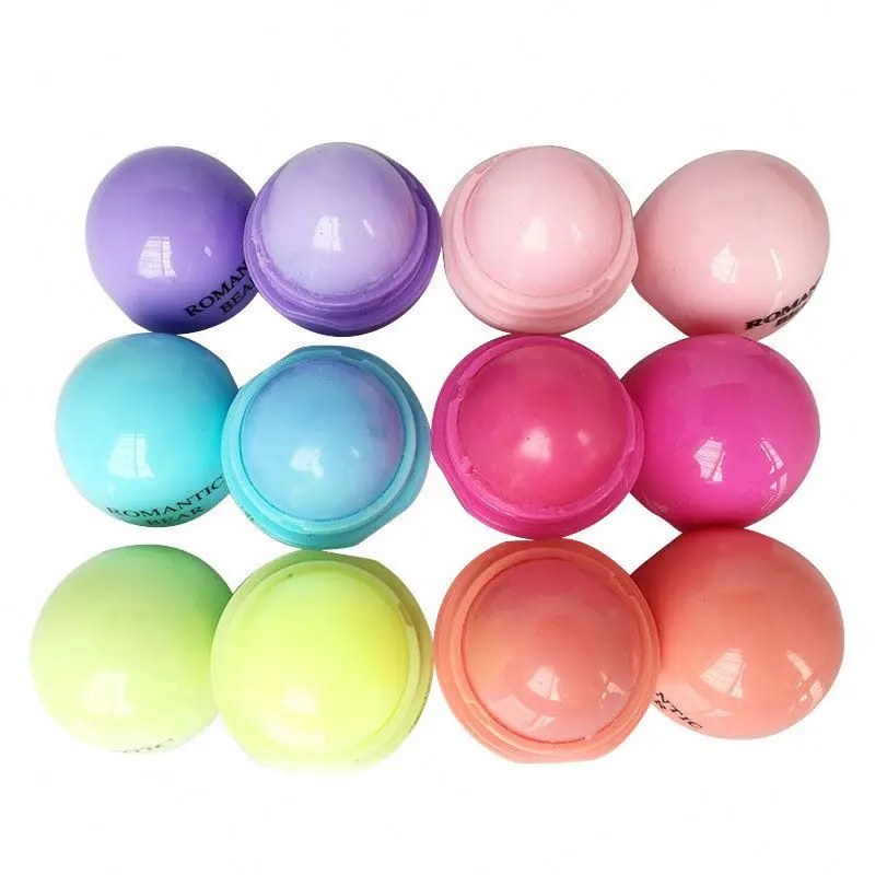 

Reasonable price custom logo anti-chapping lip balm, Multi-colored