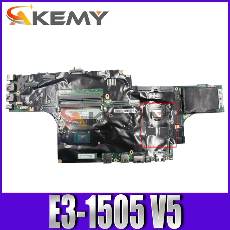 

Akemy For Thinkpad P50 Laptop Motherboard CPU E3-1505 V5 Tested 100% Working FRU 01AY387 01AY377 01AY367 01AY386 01AY366