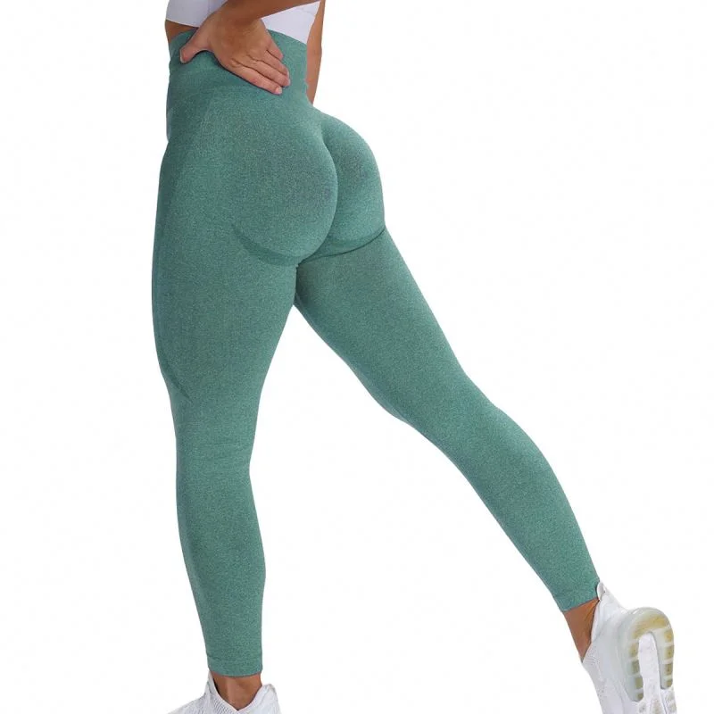 

Women High Waist Stretchy Compression Comfort Soft Butt Lift Seamless Leggings, As photo