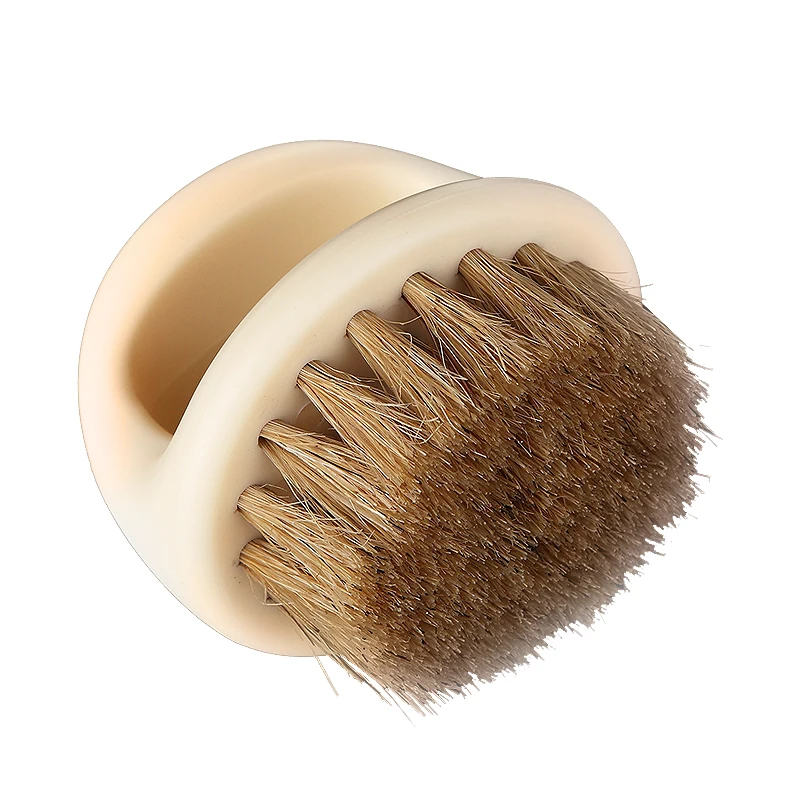 

2021new design Finger mini brush beard comb hair salon special European and American styling tools barber shop clean hair brush