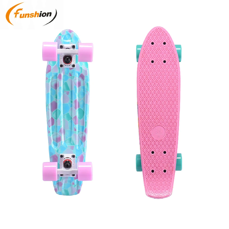 

Thickened Penny Board 22 Inch PP plus Glass Fiber Plastic Skateboard
