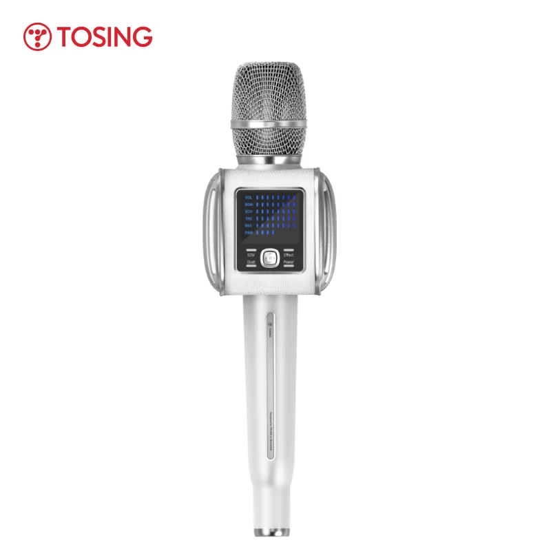 

2021 New arrived Tosing G6 Wireless Karaoke Microphone with Speaker, White