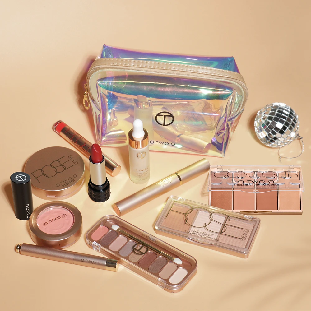

O.TWO.O Full Makeup Set Foundation Eyeliner Face Powder Blush Set