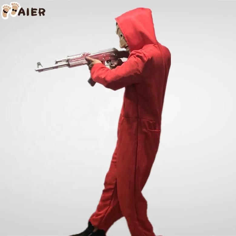 
Halloween Party Money Heist The House of Paper La Casa De Papel Cosplay Salvador Dali Movie Costume 