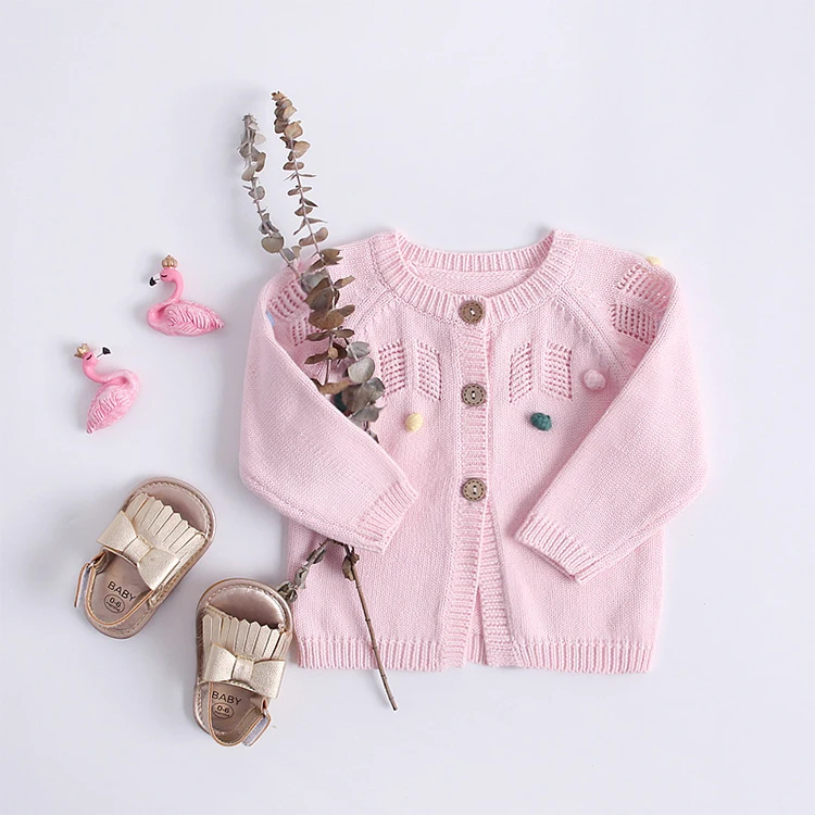 kids clothing Knitted babies sweater kids cardigan for autumn