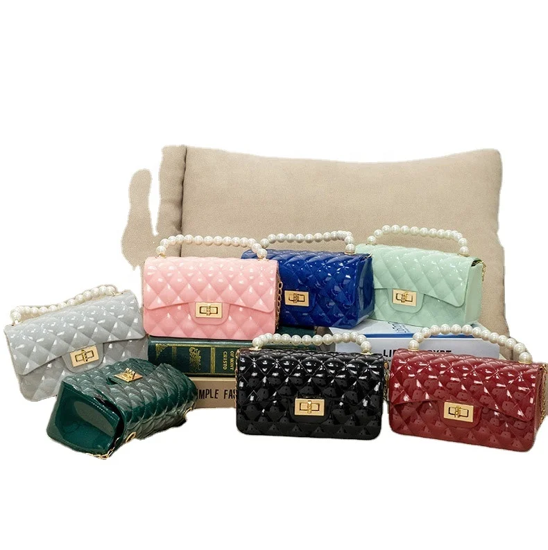 

pu leather purse bag mini jelly crossbody bag handbags, 6clours