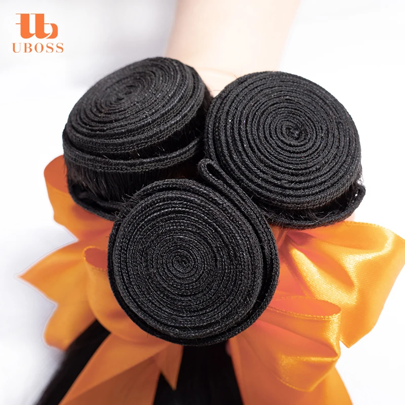 

Silky Straight Remy Human Hair Weaving Natural Brazilian 100% Virgin Human Hair