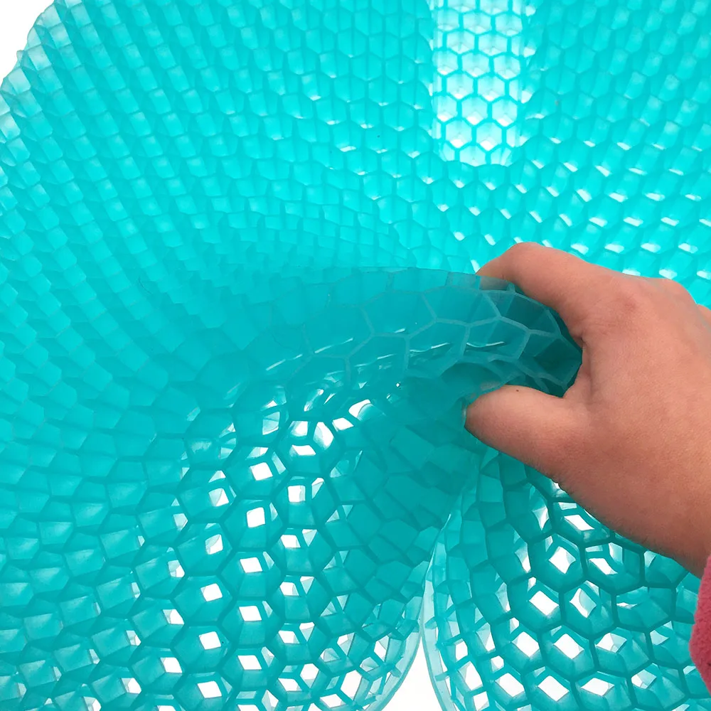 Super Breathable Gel Rubber Seat Cushioned Mat Pads For Home Office Chair Cars