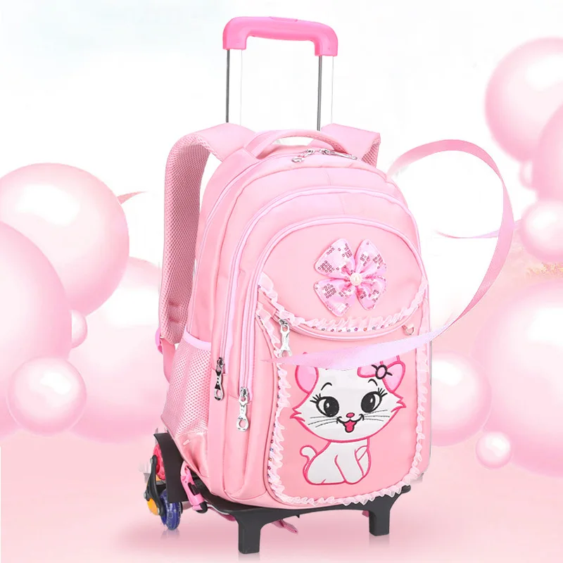 

Twinkle 2021 New Children's Schoolbag Large-capacity Bag Bags School Trolley
