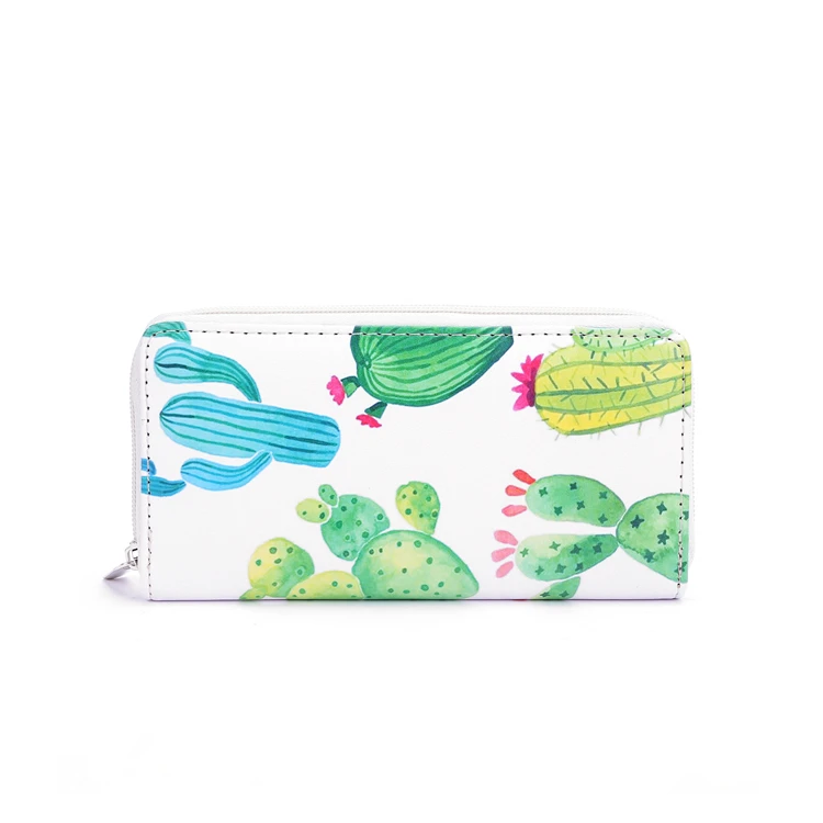 

Amazon 2020 Portable Korea Style Accessory Cute Long Colorful Leather Custom Ladies Fancy Wallet, Customized