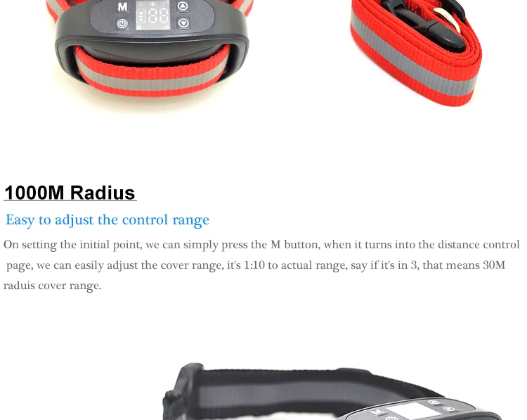 2022 Kd662 New Wireless Electronic Gps Dog Shock Fence Collar,1000m