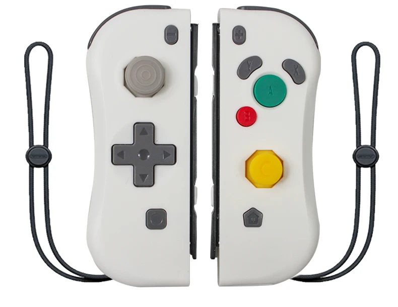 

Aolion Wireless Joy-Con (L-R) Controller Compatible for Nintendo Switch Console with NFC Remote Function /ake-up function, White black purple