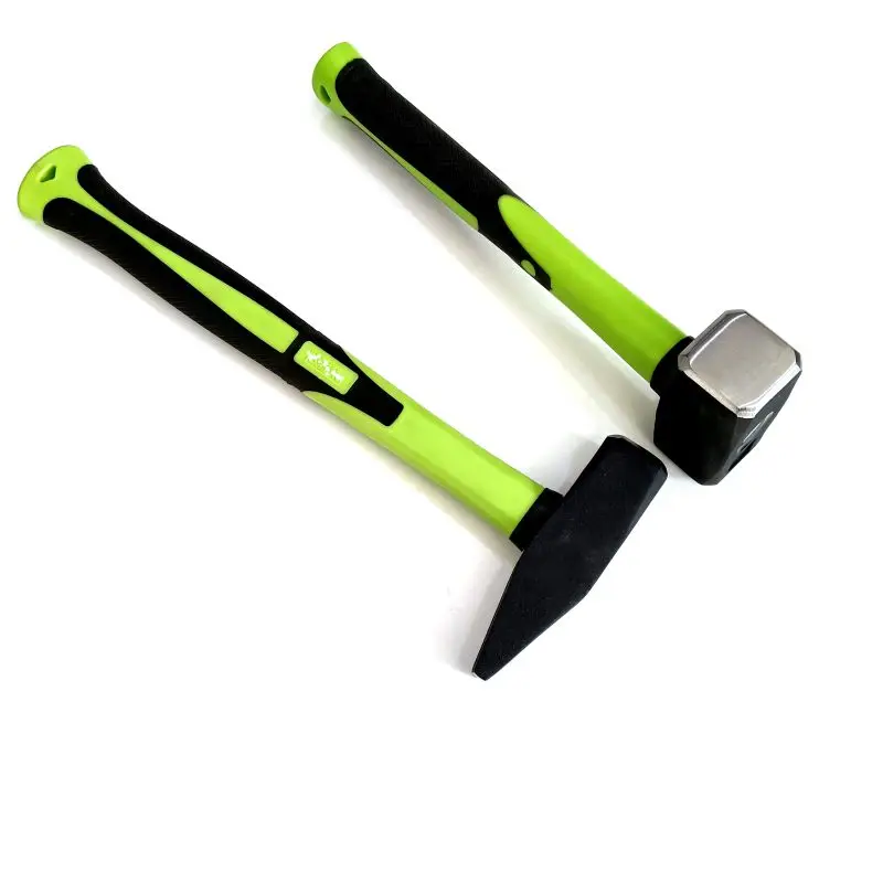 

Steel Forged Wood /Fiberglass Handle uses machinist geological hammer