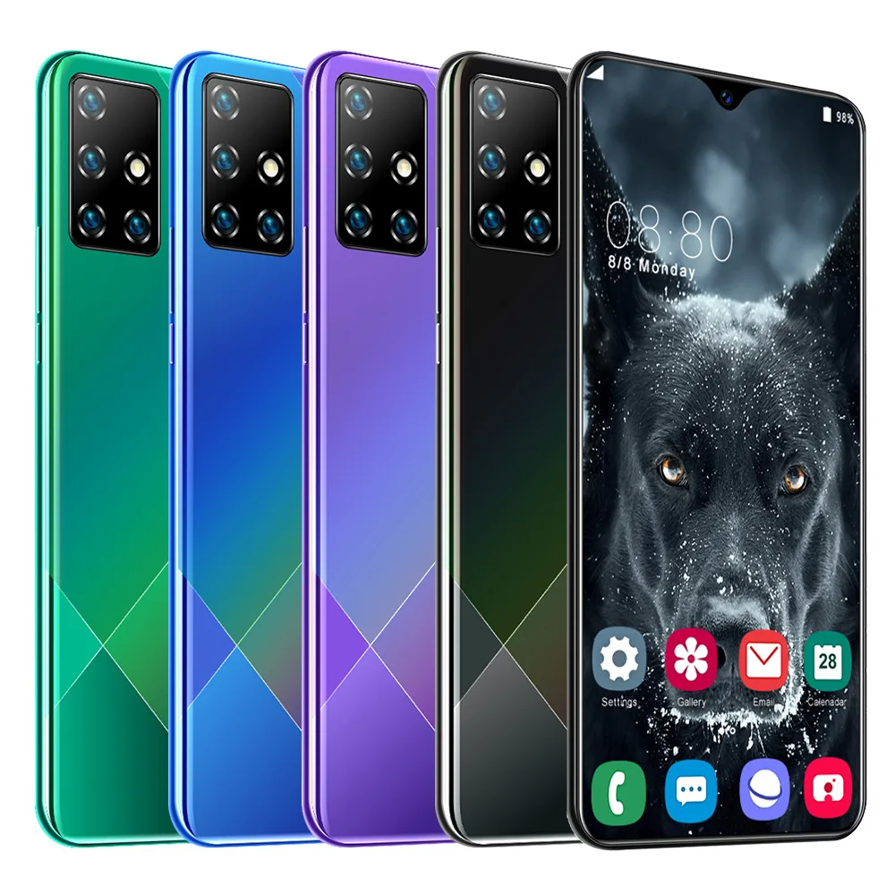 

Portable fashion large screen A71 Cross-border hot spot goods 6.5Inch 1+16G Full water drop large screen smart phone