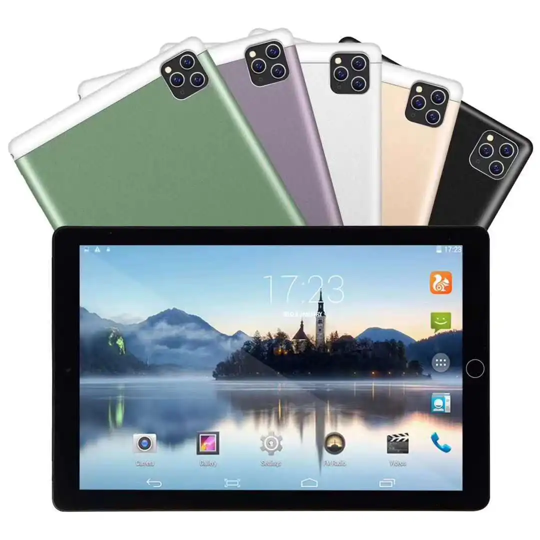 

2020 New 10.1Inch Tablet PC Real Ram 6GB Rom 64GB 8.0MP 5000mAh 1920*1200 IPS Android 9.0 4G Call Phone Tablets student study