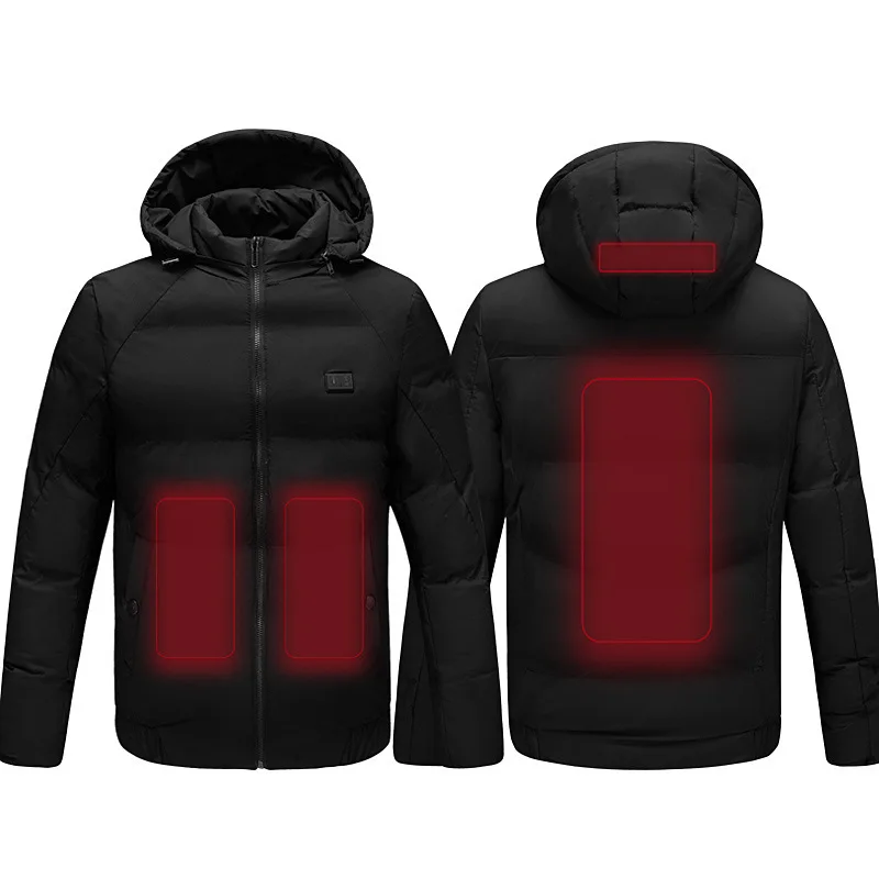 

IN STOCK Body Warmer Lightweight USB Heated Jacket with 3 Heating Levels 4 Heating Zones Warming Jacket