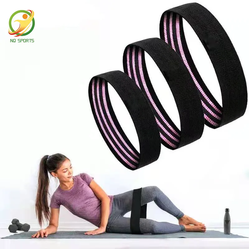 

Resistance pilates bandas elasticas gym de resistencia fitness tela segmentos pilates set bandas de resistencia de tela ajusta, Customized color