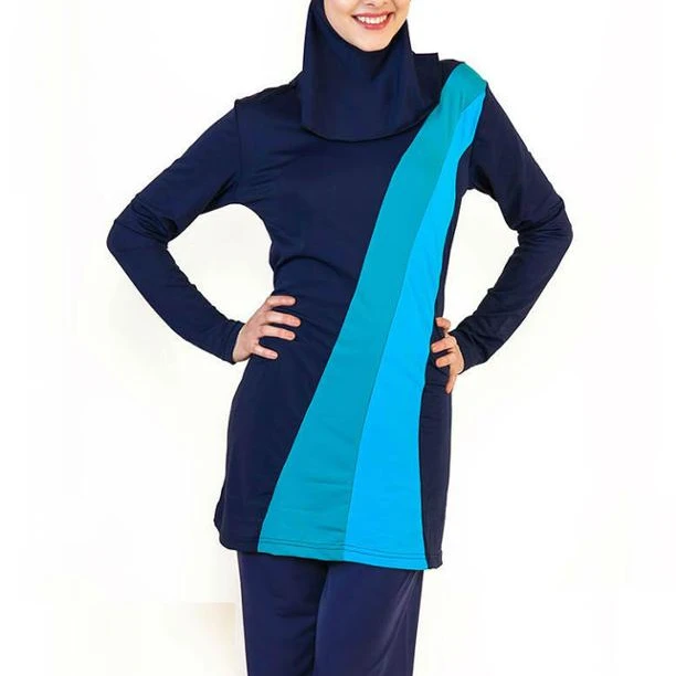 Wholesale women full body long sleeves modest muslim swimwear for ladies