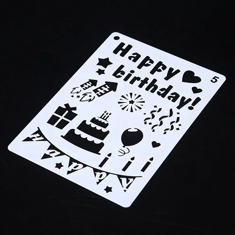 
Plastic Drawing Templates,Hollow Drawing Template,Stencil DIY Scrapbooking 