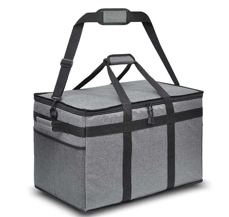 

Easy carry Insulated Lunch Bag Tote Handbag kids cooler bag, Black or customized