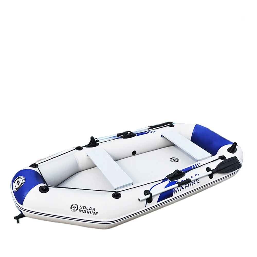 

Factory Price PVC rowing boat with outdoor inflatable fishing boat Fishing Boat Shipment from European warehous, White