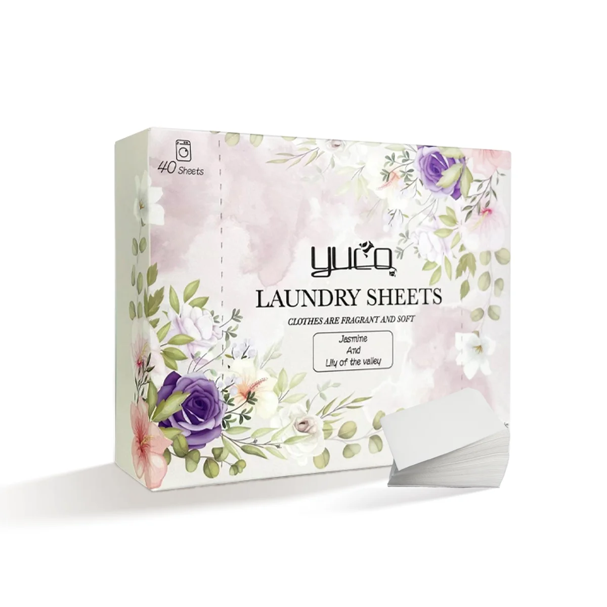Wholesale Laundry Strips Biodegradable Cleaning Eco Friendly 14*11cm Amber Sandalwood Scent Laundry Detergent Sheets With Enzyme