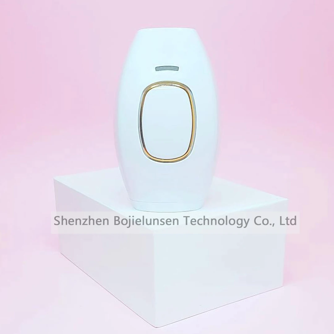 

IPL Hair Removal System for Women Men with ICE Cool 500,000 Flashes IPL Laser Permanent Painless Facial Body Home Use, Pink and white