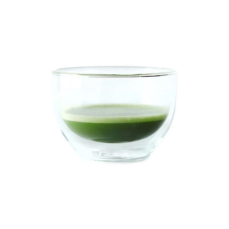 

Customized Walled Double Walled Tea Bowl Glass Matcha Tea Bowl For Restaurant