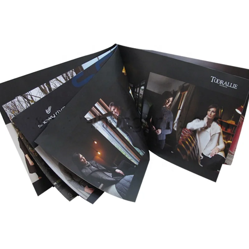 
Customized wholesale full color beautiful printed magazine 