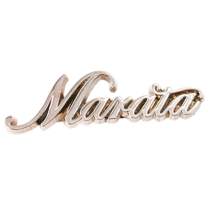 

Design Metal Label Bag Hardware Engraved Logo Metal Plate Tag For Handbags