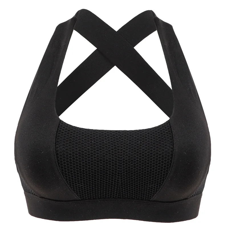 

Women's Sports Bra Padded Breathable High Impact Support Crisscross Back Yoga Bras