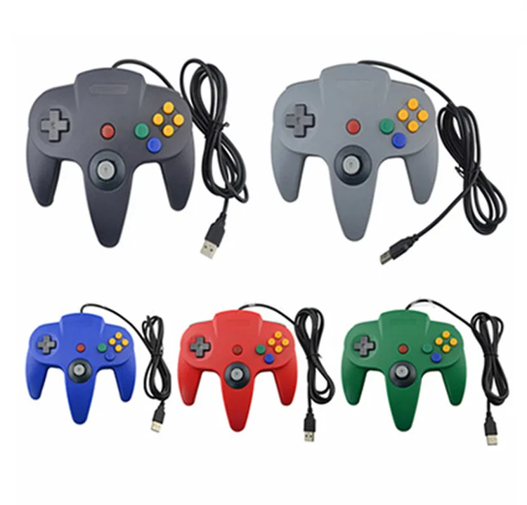 

Wired For N64 Gamepad Joypad Gaming Joystick For N64 Mac Gamepads PC Game controller