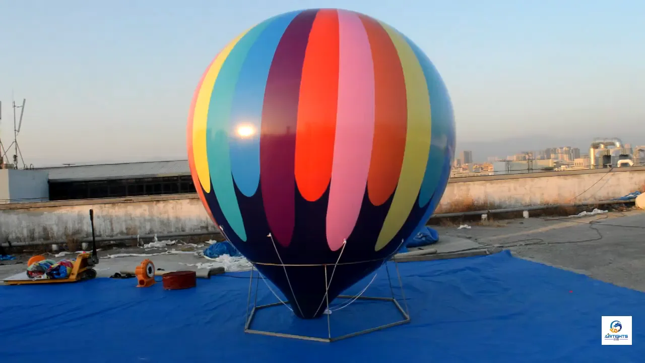 remax helium balloon big flying inflatable helium gas balloon