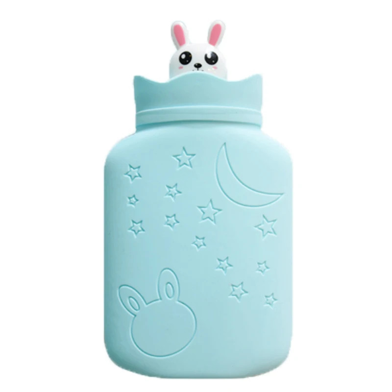 

Explosion-proof pain relief cute silicon gel hand warmers baby hot water bag