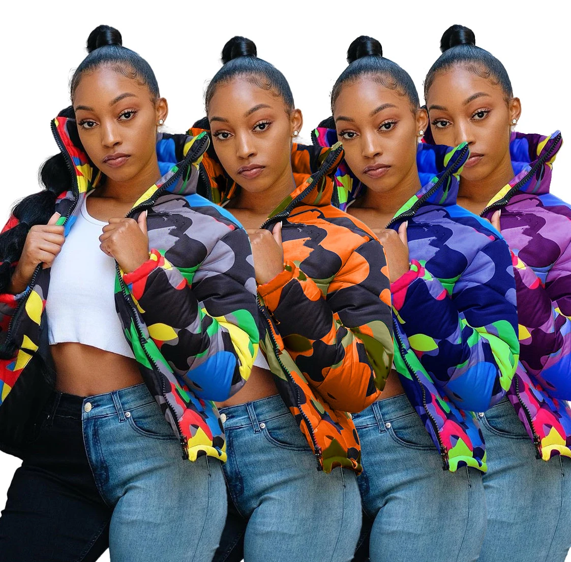 

2020 Winter Coat Women Puffer Jacket Women Bubble Coats Women Plus Size Coats