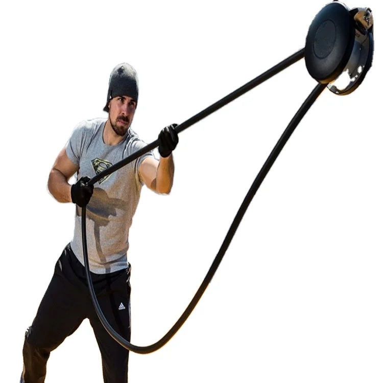 

Skyboard home fitness 6 gear asjustable elastic squat wall pulley hanging rope trainer, Black