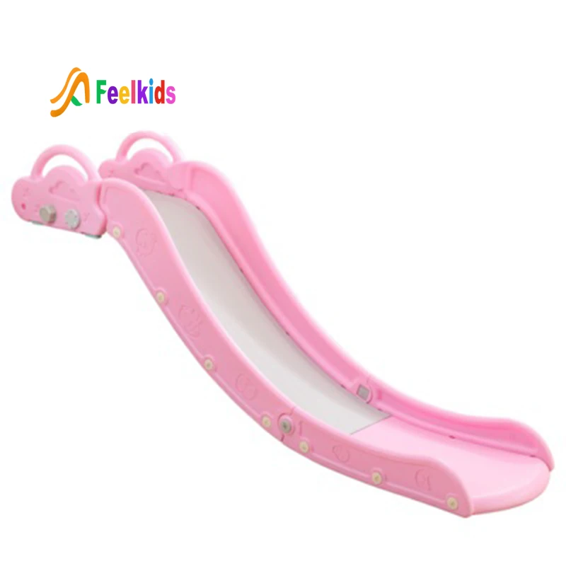 

kids plastic Slide for child bed conivent indoor slide, Green,pink