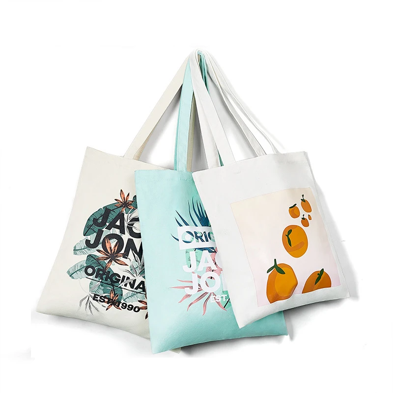 

Custom Plain Totes Bags Shopper With Cotton Canvas material, Customized