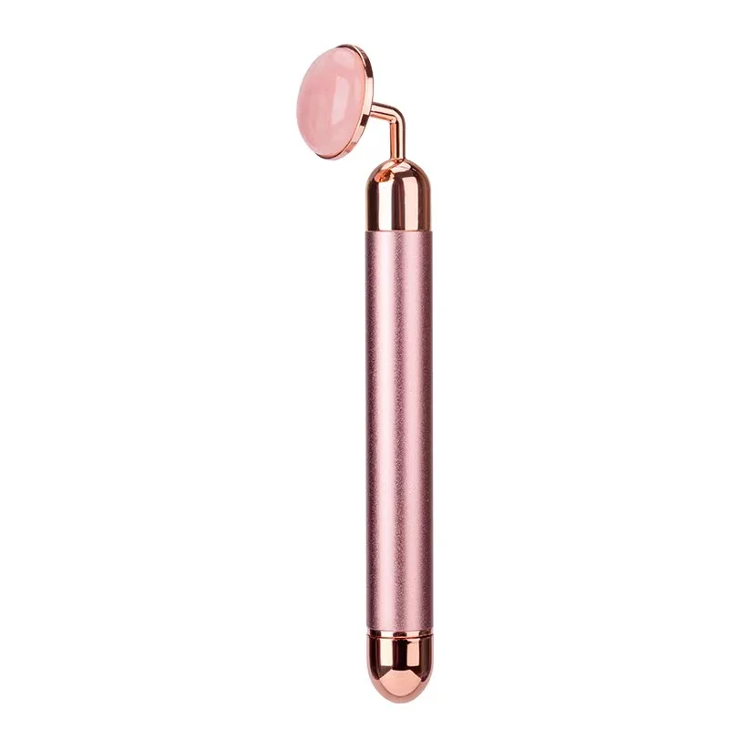 

Amitis bequty Natural Amethyst Electric Elbow Vibration Other Home Use Beauty Equipment Facial Massage Stick, Golden,silver,pink