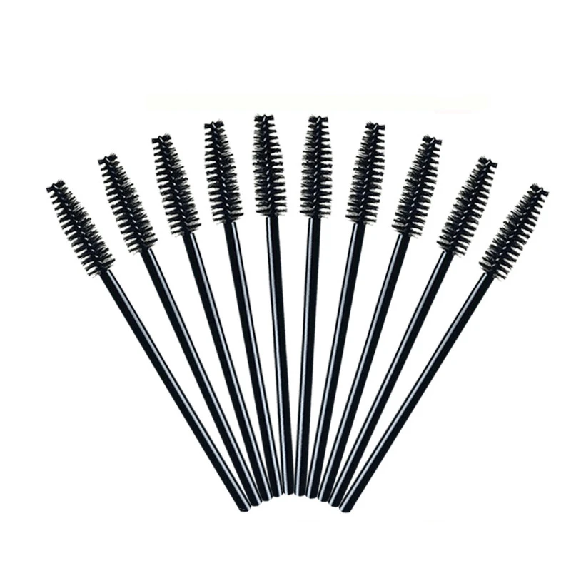 

Wholesale Makeup Tools Hollow Disposable Spiral Eyelash Brush, Customized color