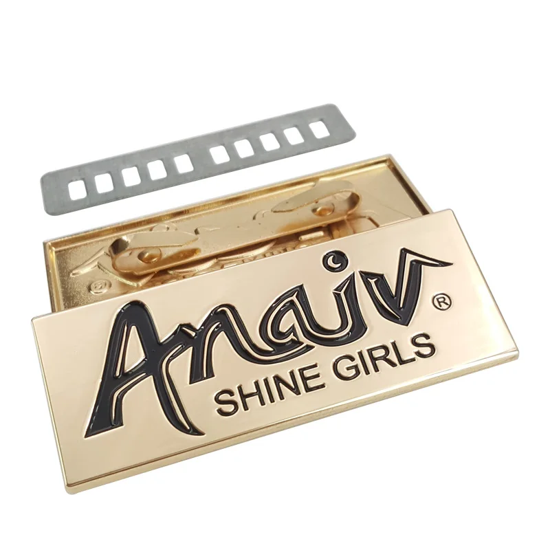 

Hot sale zinc alloy engraved brand logo custom metal tags plates labels for clothing, Shiny silver, gun color, gold, anti-brass,black nickel,etc,customized