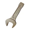 Hot selling mass stock Inch size Non sparking Open Jaw Hammering spanner