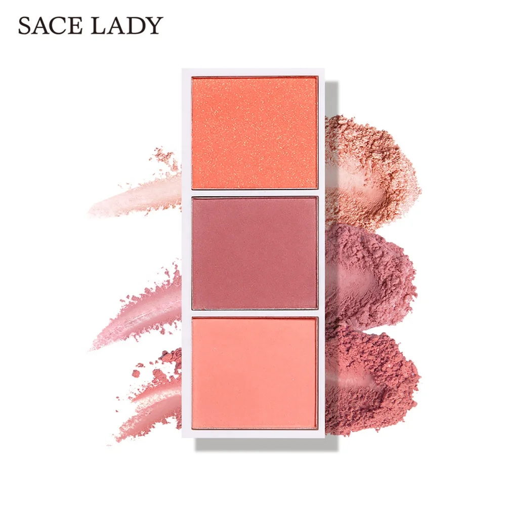 
SACE LADY Blush Palette Long Lasting Natural Blush Palette Private Label Blush Palette Set Custom SL350-02 