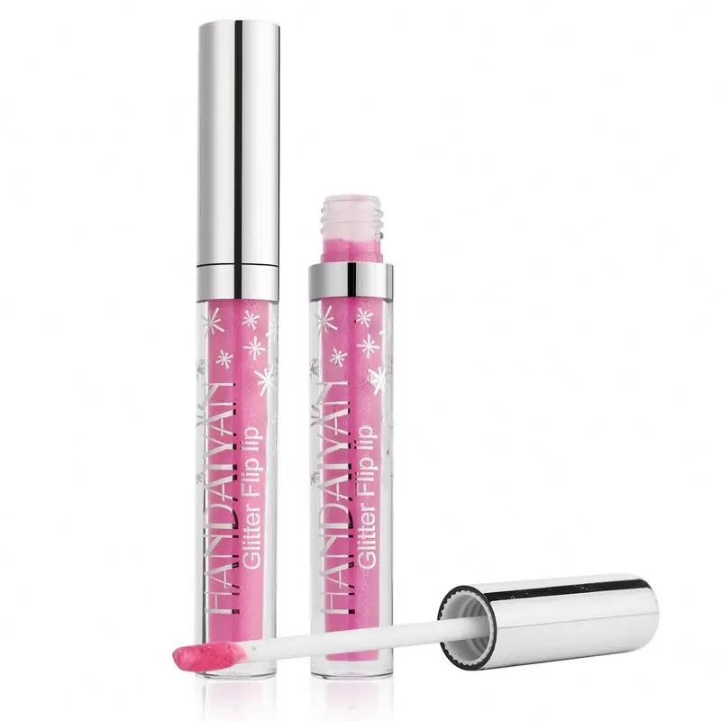 

HANDAIYAN Long Lasting Waterproof Lip Gloss Liquid Glitter Lipgloss for Lips