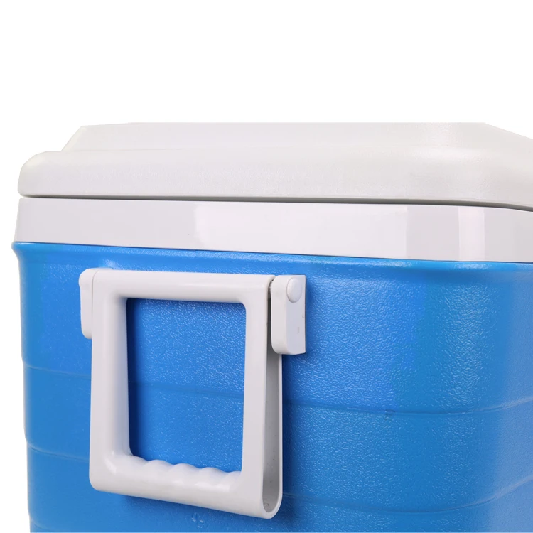 

Gint 2021 Popular 45L plus size insulated cooler box portable PU form ice chest for camping fishing wholesale eco friendly, Red/blue/ customized