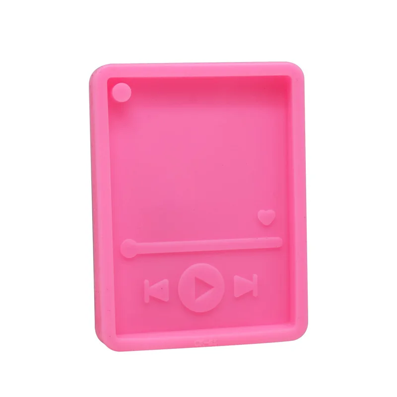

Handmade Music MP3 Keychain Silicone Mold Musical Lovers MP3 Player Pendant Polymer Clay Epoxy Resin Jewelry Making Tool