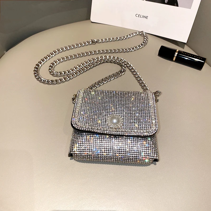 

fashion luxury diamond purses crystal women clutch bags
